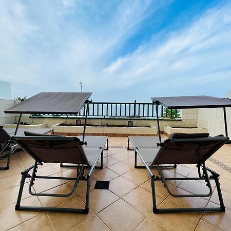 1St Line Sea View - Plaza Apartment Puerto de Santiago  Exterior photo