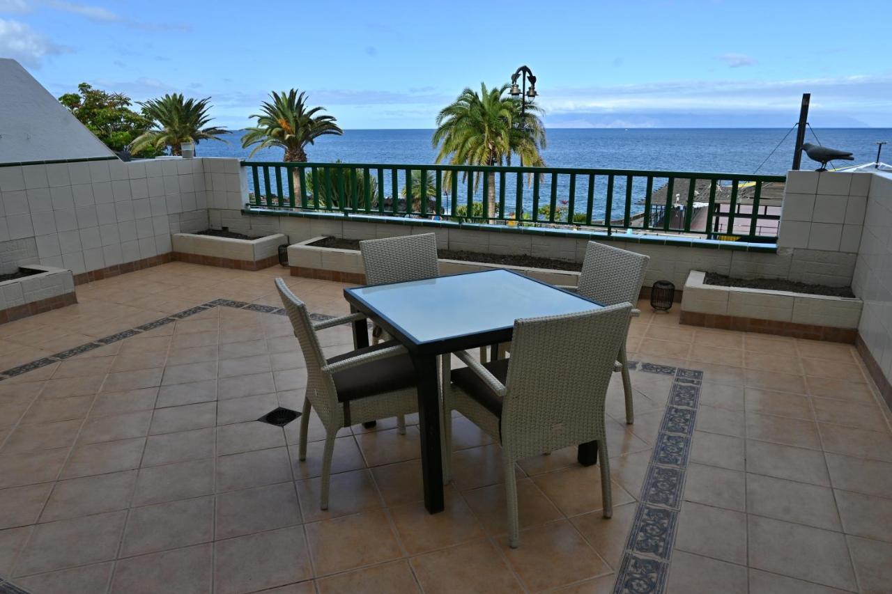 1St Line Sea View - Plaza Apartment Puerto de Santiago  Exterior photo